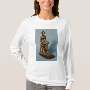 T-shirt Statue posée d'Imhotep tenant un ouvert