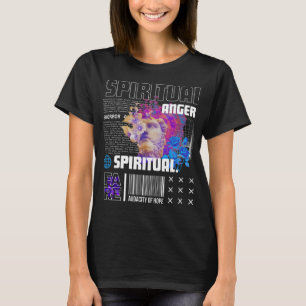 T-shirt Statue spirituelle émotionnelle colorée