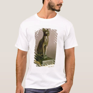 T-shirt Statuette d'un chat représentant la déesse Bastet