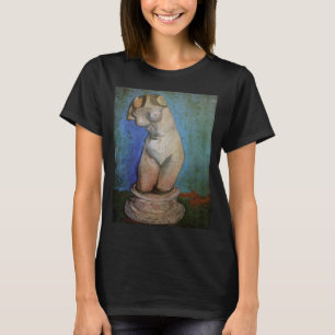T-shirt Statuette en plâtre de torse féminin par Vincent v