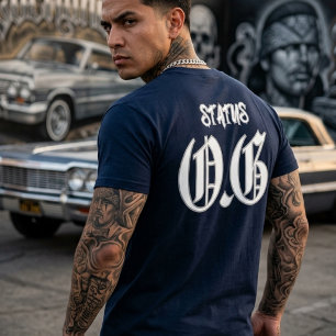 T-shirt Statut OG coup de dos