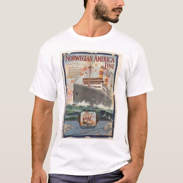 T-shirt Stavangerfjord (Devant)