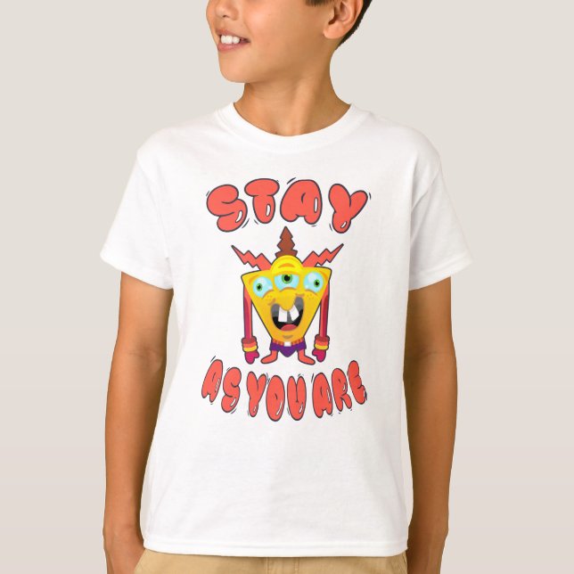 T-shirt Stay as (Devant)