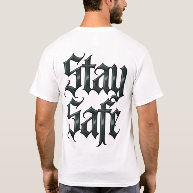 T-shirt Stay Safe (Dos)