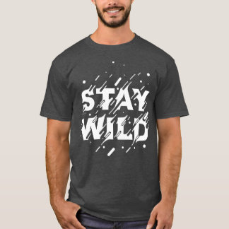 T-shirt Stay Wild Boho Style Shirt