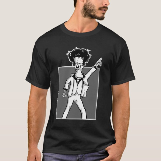 T-shirt Stayin vivant… (Devant)