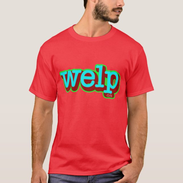 T-shirt stdrdWELP (Devant)