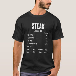 T-shirt Steak Calories Raw Steak Viande Nourriture Boeuf V