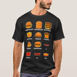T-shirt Steak Haché Hamhamham Burburbur - Hamburger