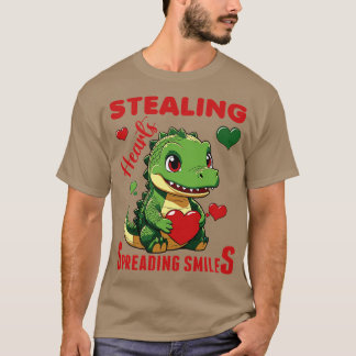 T-shirt stealing hearts spreading smiles