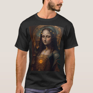 T-shirt Steam Punk Mona Lisa