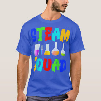 T-shirt STEAM Squad Science Technologie Ingénierie Mathéma