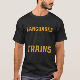 T-shirt Steam Train Driver Trainspotting Locomotive Vintag