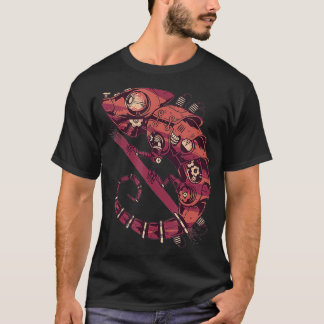 T-shirt Steampunk chameleon Gothic tees