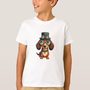 T-shirt Steampunk Dachshund