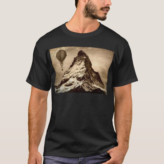 T-shirt Steampunk Matterhorn (Devant)