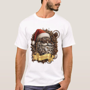 T-shirt Steampunk Shiftmas : Gears & Victorian Cheer!