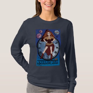 T-shirt Steampunk - SteamGirl - par StardustSteampunk™