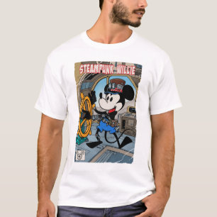 T-shirt Steampunk Willie, souris de dessin animé au volant