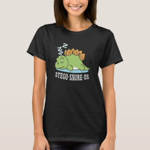 T-shirt Stego Snore Us Reptile Préhistorique Dinosaur Steg