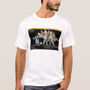 T-shirt Stégosaure - Biologie de dinosaure jurassique
