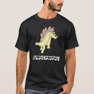T-shirt Stégosaure dinosaure dino saurien reptile herb coo