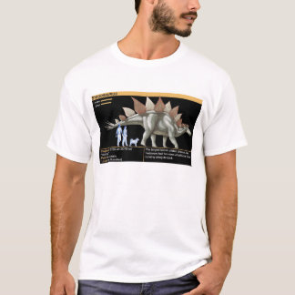 T-shirt Stegosaurus - Jurassic Biology DInosaur