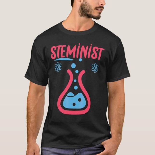 T-shirt Stéiniste Science Technologie Génie Math Stem (Devant)