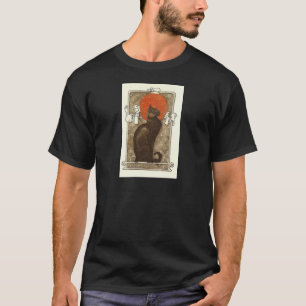 T-shirt Steinlein's Cat - Art Nouveau