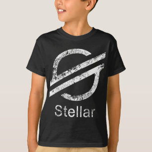 T-shirt STÉLLAR LUMENS Crypto XLM Token Bloc décentralisé