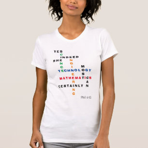 T-shirt STEM Oui Elle Peut Motiver
