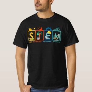 T-shirt STEM Science Technologie Génie Mathématiques Ensei
