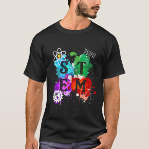 T-shirt STEM Science Technologie Génie Mathématiques Profe