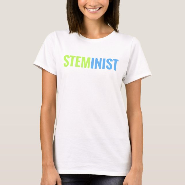 T-shirt STEMinist Maternity Tee (Devant)
