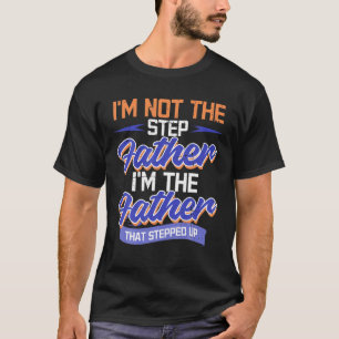 T-shirt Stepdad Bonus Père Step Papa Fête des pères Papa P