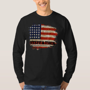 T-shirt Stepfather The Man The Myth The Legend Père's Da