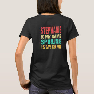 T-shirt Stephanie Est Mon Nom Personnalisé Prénom Custo