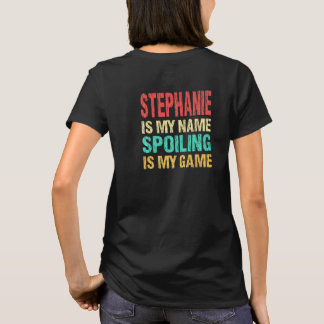 T-shirt Stephanie Est Mon Nom Personnalisé Prénom Custo