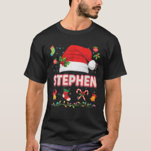T-shirt Stephen Santa Claus Casquette Famille Joyeux Noël 
