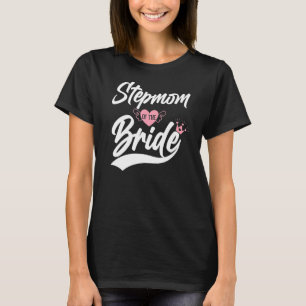 T-shirt Stepmaman de la mariée Stepmère Pas mère Pas mère 