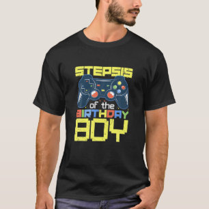 T-shirt Stepsoeur De L'Anniversaire Jeu Vidéo Correspondan