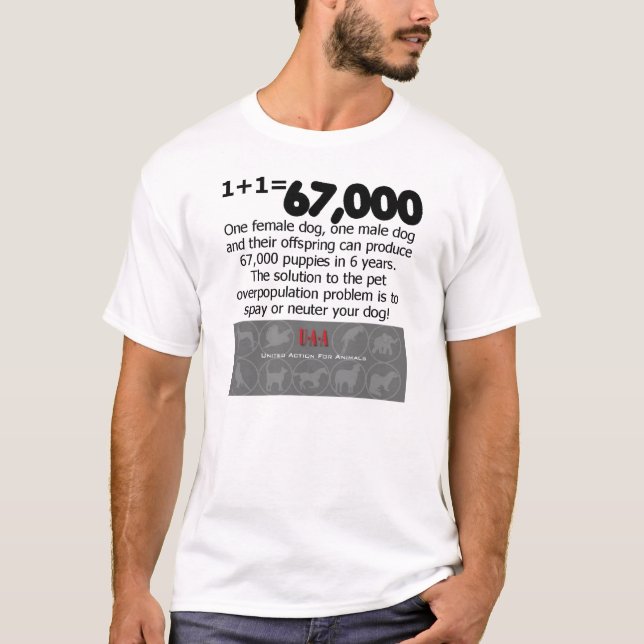 T-shirt stérilisez la chemise neutre (Devant)