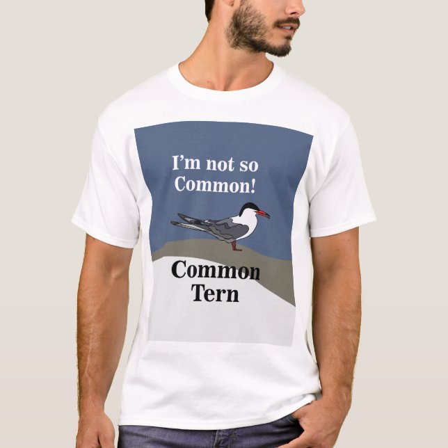 T-shirt Sterne commune Oiseau de mer Oiseau Drôle (Devant)