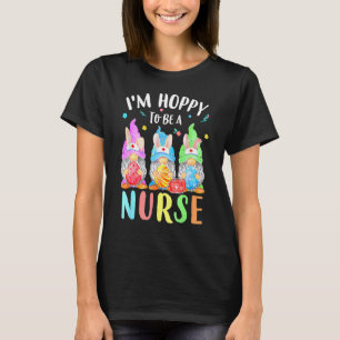 T-shirt Stethoscope Amour Pâques Infirmière Vie Gnomes Inf