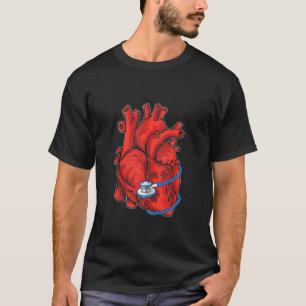 T-shirt Stethoscope Cool cardiaque Assistant Médicale Sant