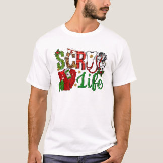 T-shirt Stethoscope Scruter la vie Noël
