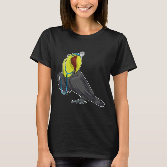 T-shirt Stethoscope Toucan (Devant)