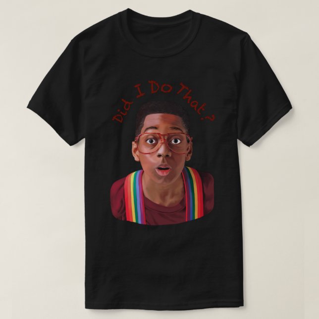 T-shirt Steve Urkel ~Ai-je fait ça ? (Design devant)