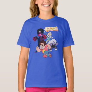 T-shirt Steven Universe Crystal Gem Group Action
