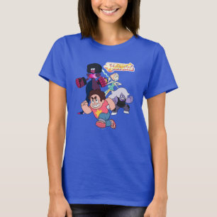 T-shirt Steven Universe Crystal Gem Group Action